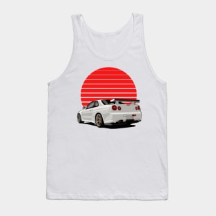 nissan gtr Tank Top